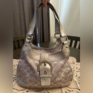 Coach Soho Signature Hobo Shoulder Bag